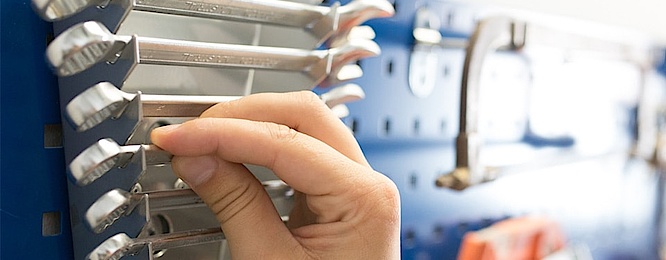 Werkstatt bei Elektro Melk in Sinntal - Sterbfritz