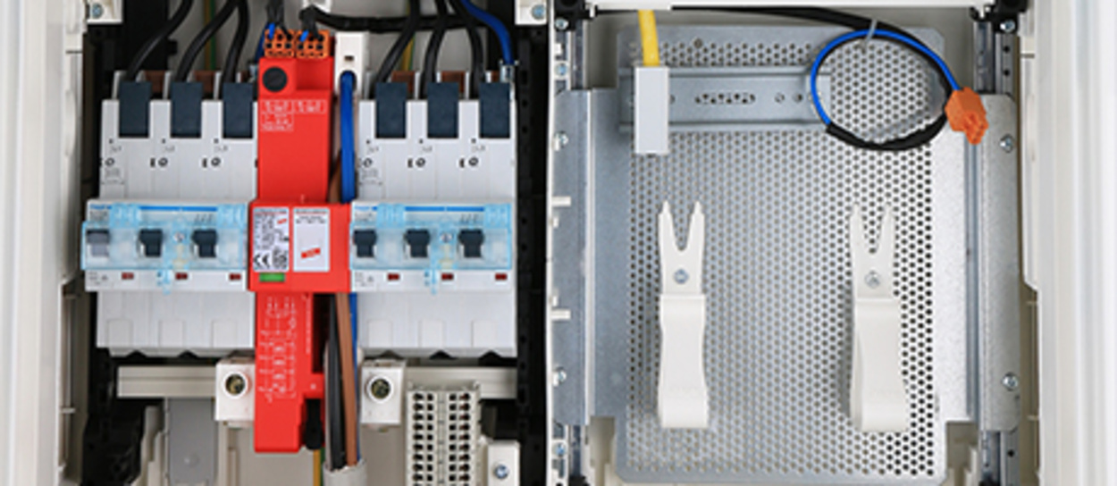 Hausanschluss, Zähler und Unterverteiler bei Elektro Melk in Sinntal - Sterbfritz
