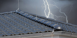 Äußerer Blitzschutz bei Elektro Melk in Sinntal - Sterbfritz